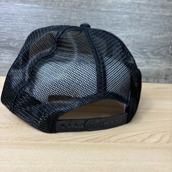 Vintage Michael Miller Builders Hat Cap Snapback Black Trucker Helena Ohio - Picture 5 of 11